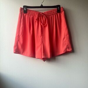 J. Crew Mercantile Women’s Coral Elastic Waist Shorts Size Small